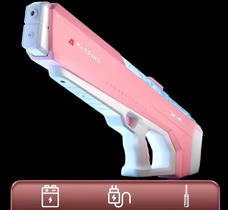 Elektrisk Høytrykks Vanngevær for Barn – Automatisk Lek for Sommer og Basseng