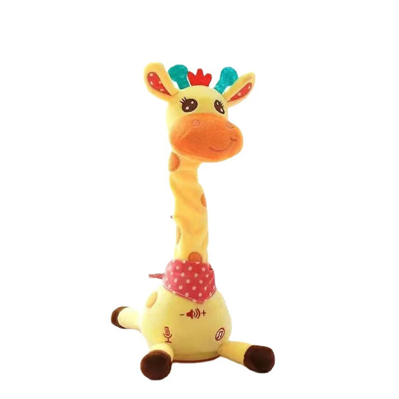 Musikalsk Sjiraff-leke – Synger, Danser & Etterligner Stemmer | Med LED-lys & Justerbar Volum