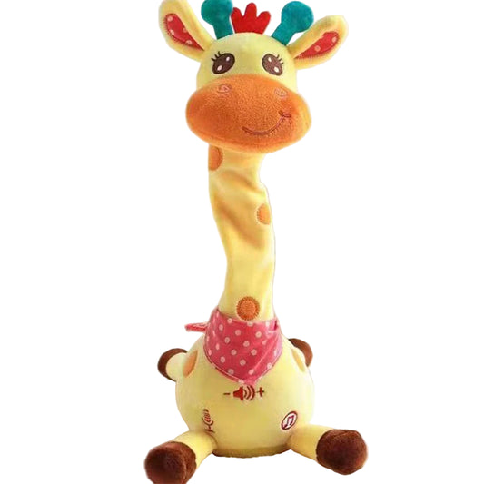 Musikalsk Sjiraff-leke – Synger, Danser & Etterligner Stemmer | Med LED-lys & Justerbar Volum