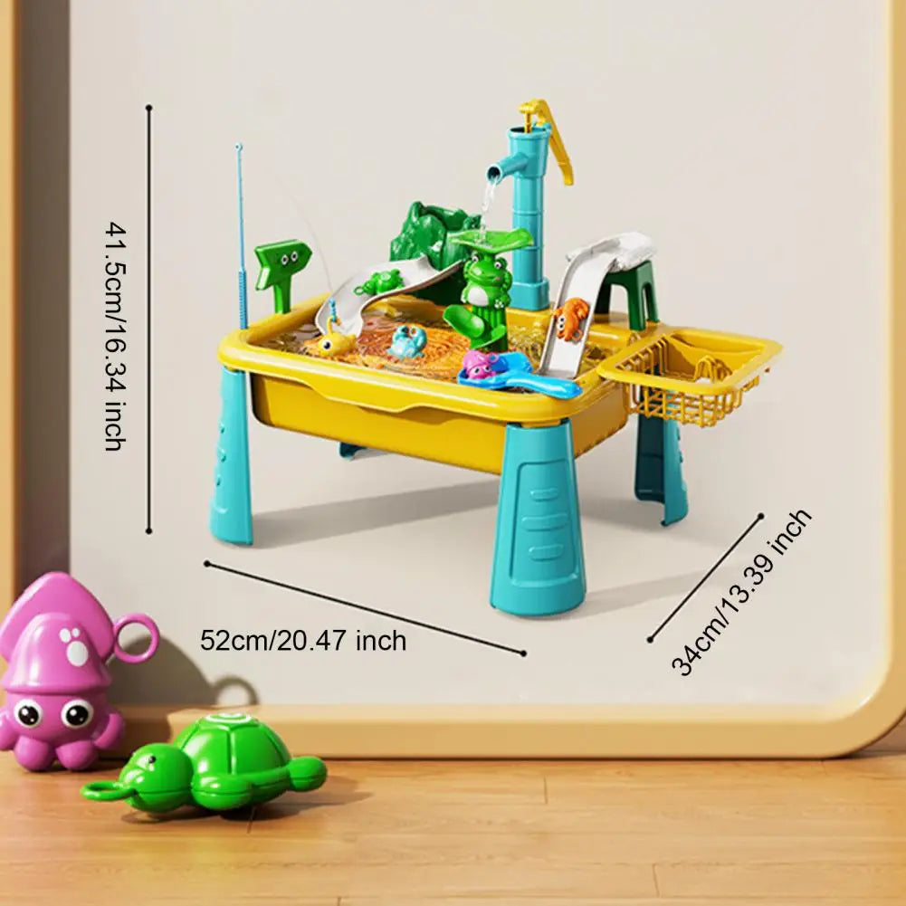 Lekekjøkken med Elektrisk Oppvask – Fargerike Tilbehør & Fiskespill