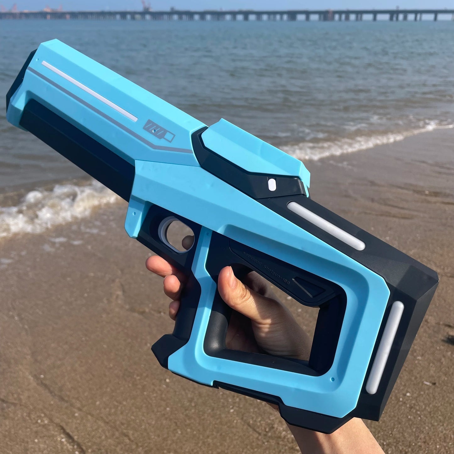 Elektrisk Høytrykks Vanngevær for Barn – Automatisk Lek for Sommer og Basseng