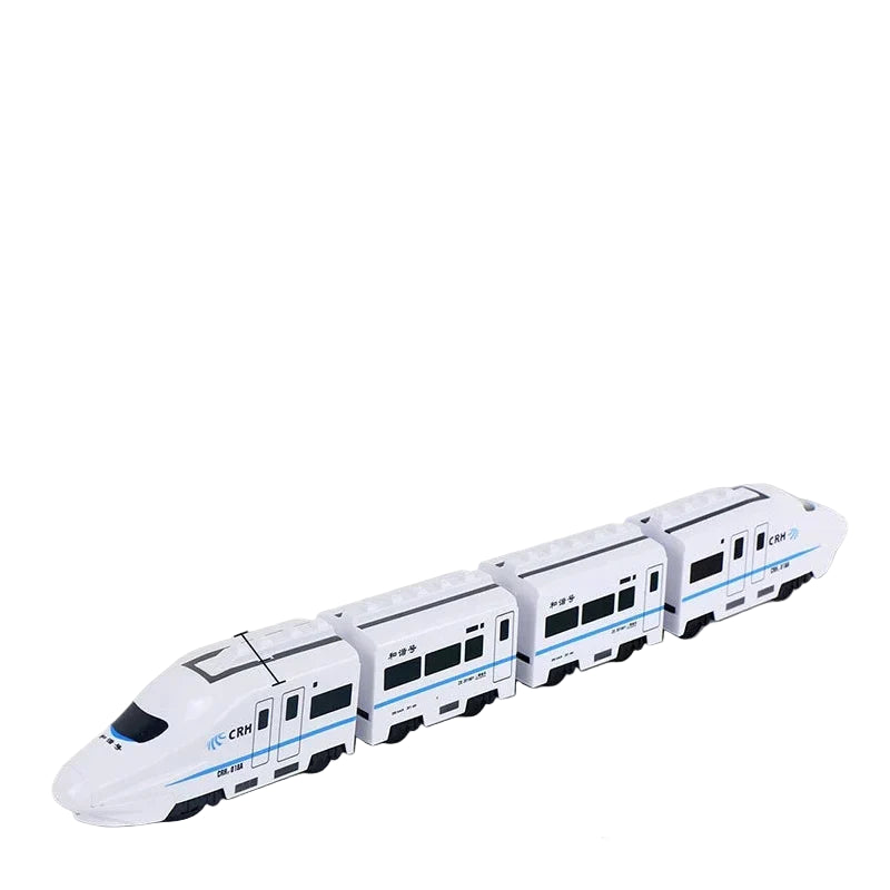 Elektrisk Toglekesett med Lys & Lyd – DIY Høyhastighetstog | Pedagogisk Byggesett for Barn