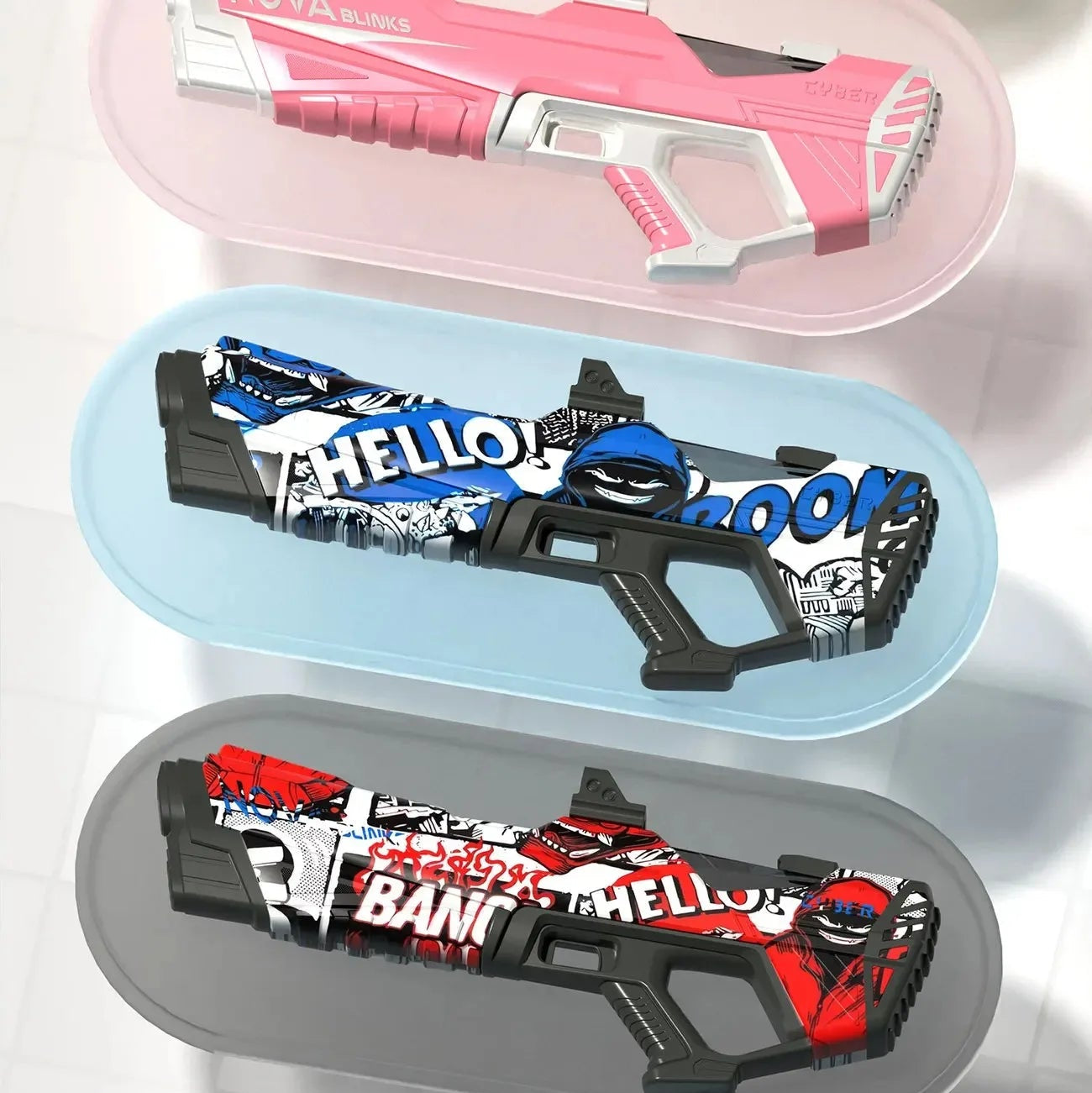 Elektrisk Vanngevær for Barn – Automatisk Påfylling og Stor Kapasitet for Sommerens Vannkriger