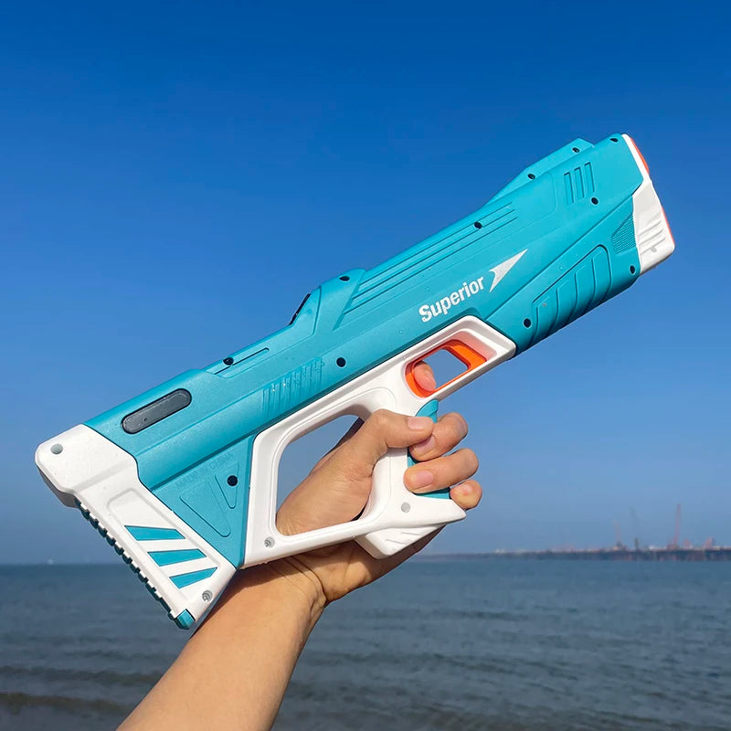 Elektrisk Høytrykks Vanngevær for Barn – Automatisk Lek for Sommer og Basseng