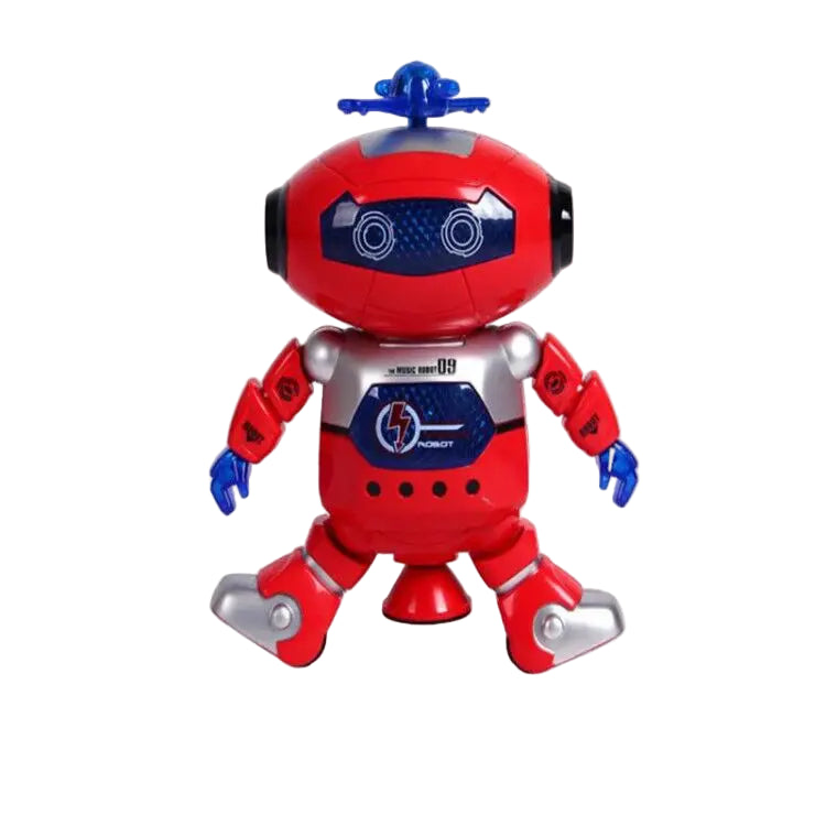Dansende Robot med Lys & Musikk – 360° Interaktiv Leke | Batteridrevet Gave til Barn