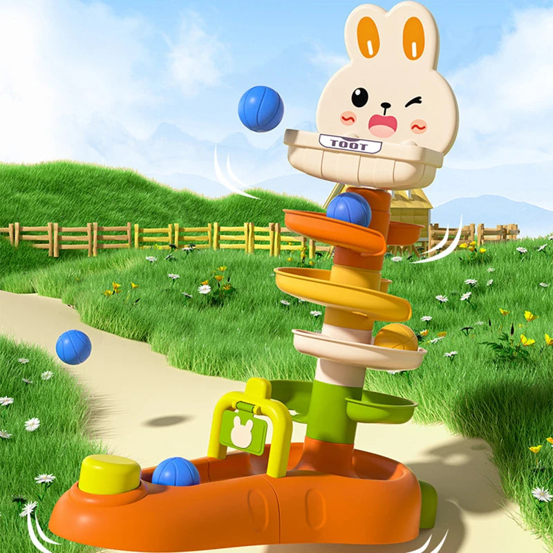 Montessori Kule-slipp Leke for Baby – Pedagogisk Stabling & Læring