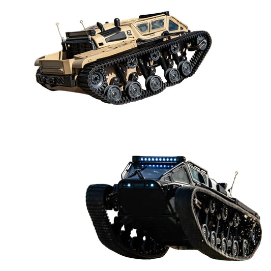 JJRC C8812 RC Stridsvogn – 2.4GHz Beltedrevet Fjernstyrt Bil | 360° Rotasjon & Offroad Driftbil for Barn