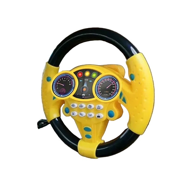 Barnas Lekeratt med Lys & Lyd – Pedagogisk Lekestyring for Småbarn | Perfekt til Vogn & Tidlig Læring