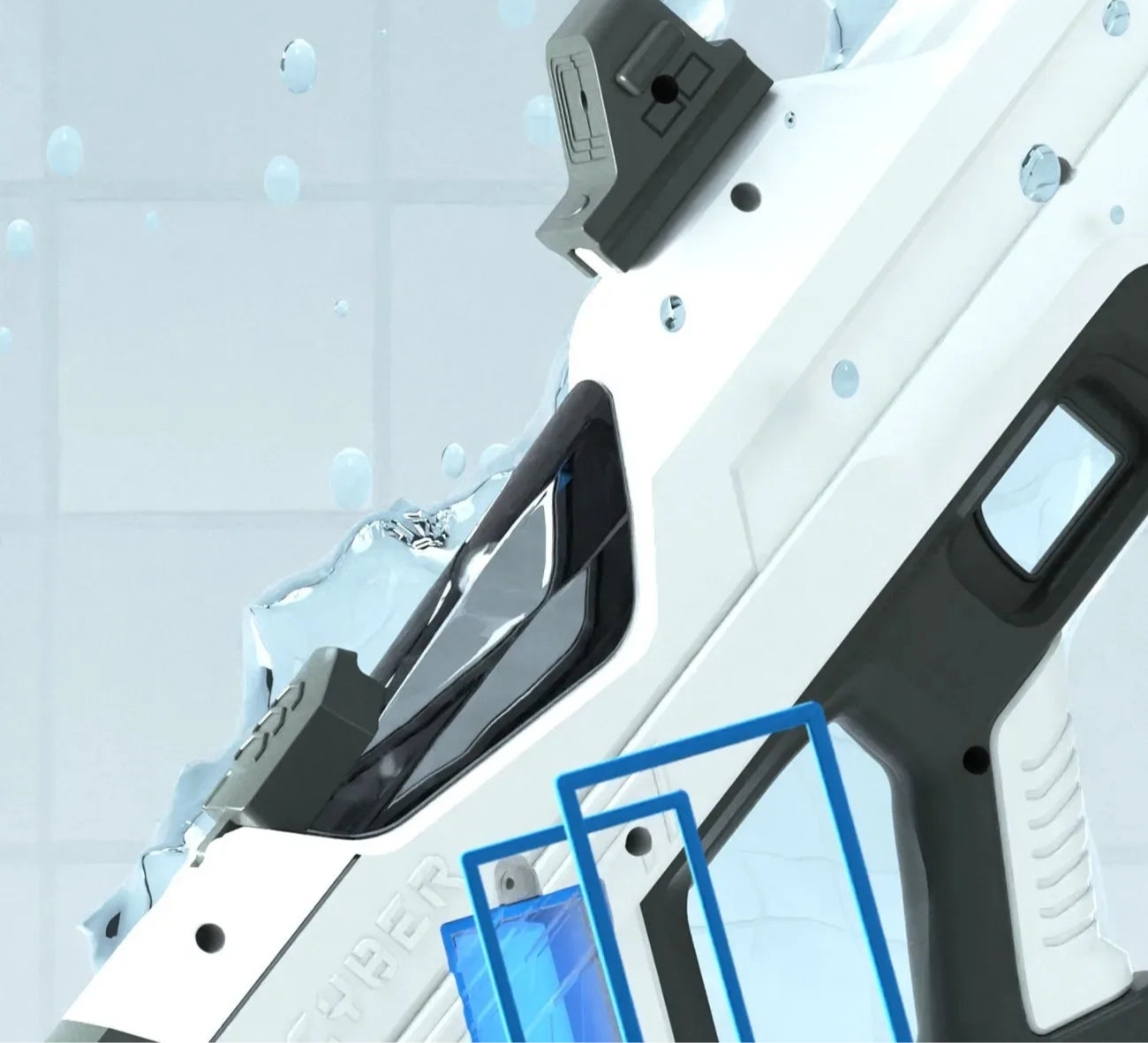 Elektrisk Vanngevær for Barn – Automatisk Påfylling og Stor Kapasitet for Sommerens Vannkriger