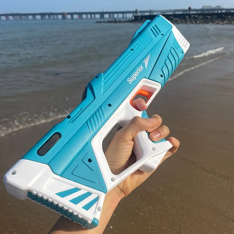 Elektrisk Høytrykks Vanngevær for Barn – Automatisk Lek for Sommer og Basseng