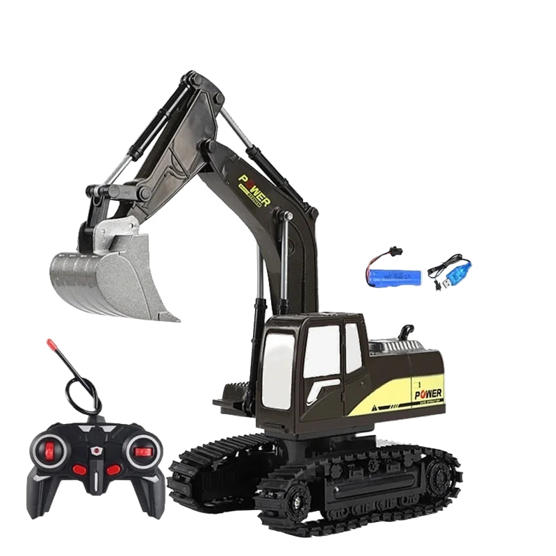RC Gravemaskin for Barn – Fjernstyrt Lastebil & Bulldoser | Elektrisk Byggeplassleke