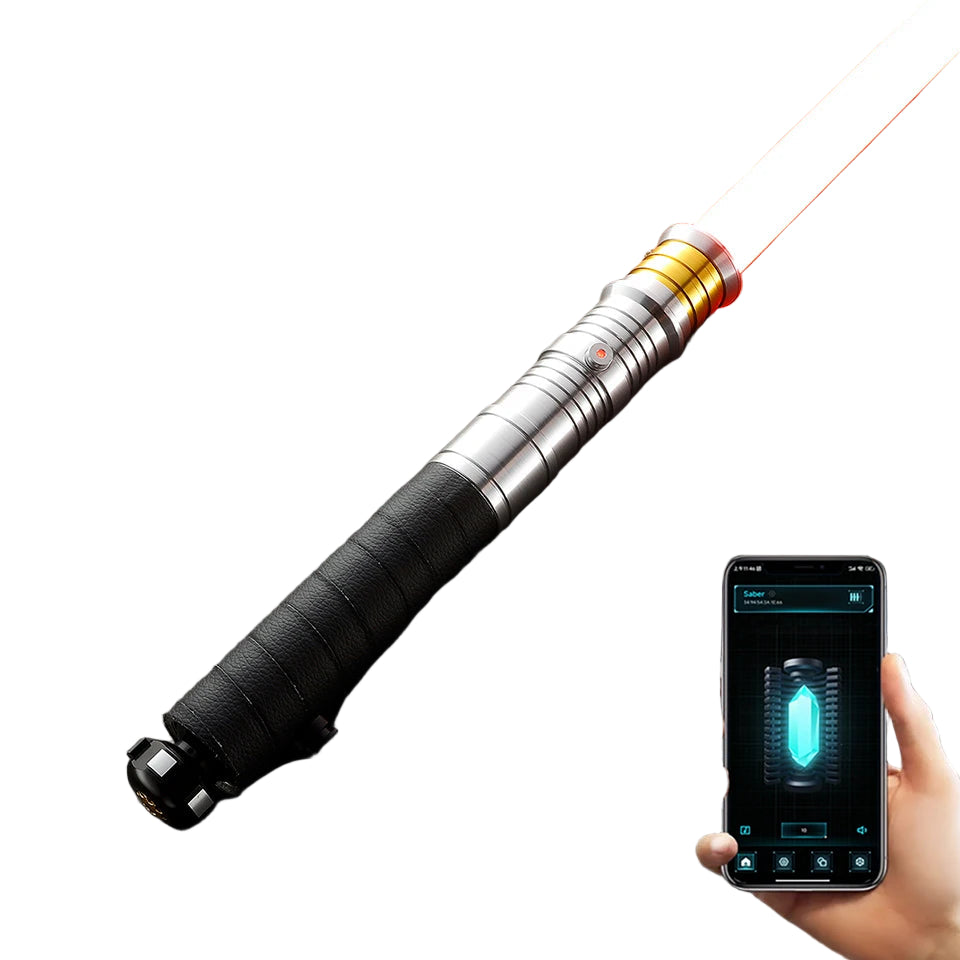 Joyace Neopixel Lyssabel – Revan Sith Lyssverd med Metallhåndtak | Profesjonell Dueling & Cosplay Lyssabel