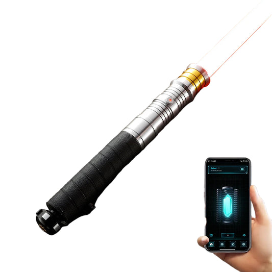 Joyace Neopixel Lyssabel – Revan Sith Lyssverd med Metallhåndtak | Profesjonell Dueling & Cosplay Lyssabel